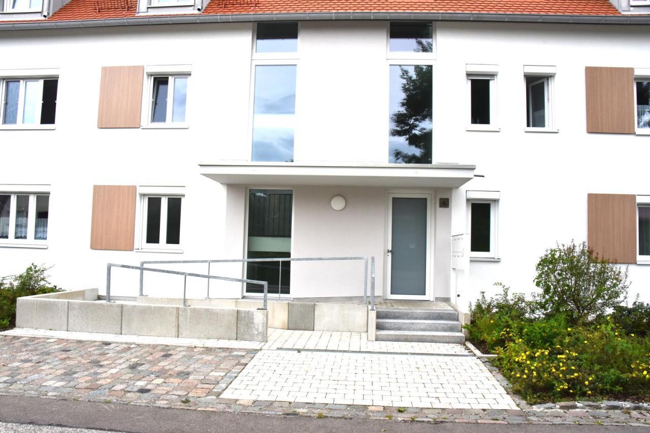 Antike & Modern Deluxe 2 Mit Terrasse Appartement Leipheim Buitenkant foto